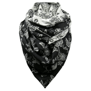 Padded warm printed shawl scarf, view 5 - MRSLM