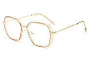 metal TR90 retro ultra light glasses frame, view 4 - MRSLM