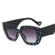 retro polygon contrast sunglasses, view 6 - MRSLM