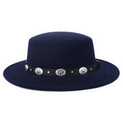 wool felt jazz hat, view 10 - MRSLM