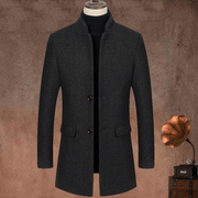 men's mid-length wool coat - MRSLM