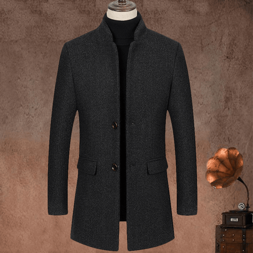 men's mid-length wool coat - MRSLM