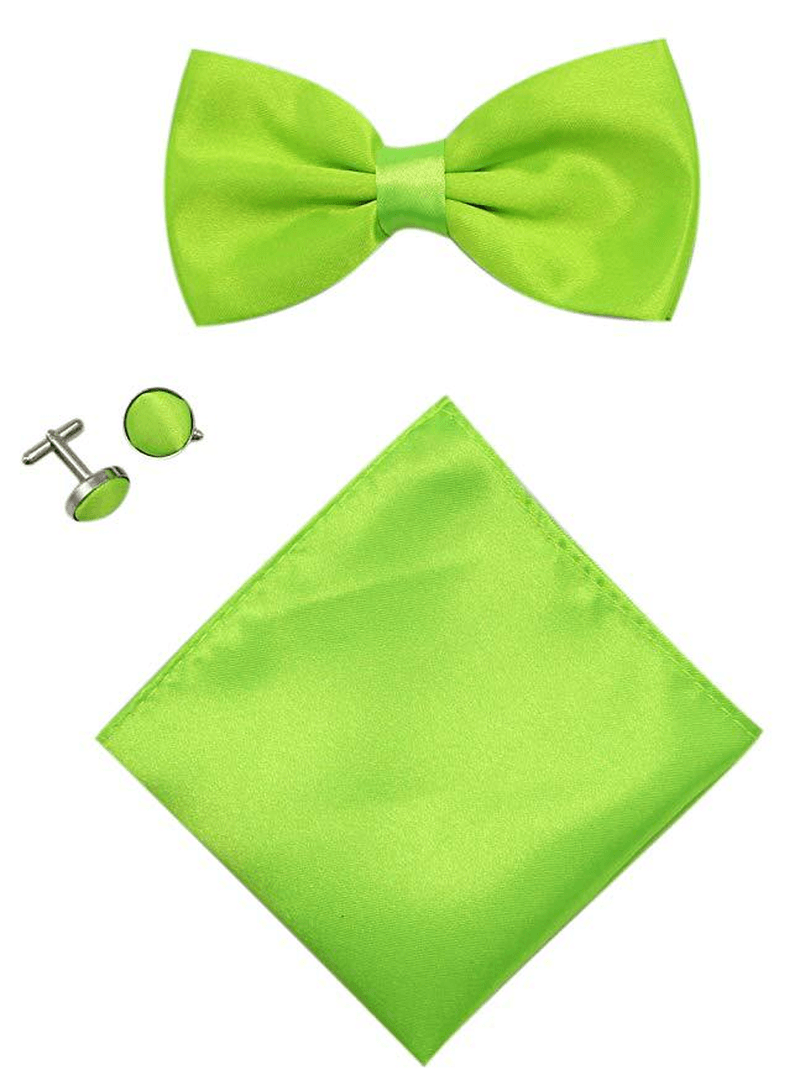 men's three-piece bow tie set, view 3 - MRSLM