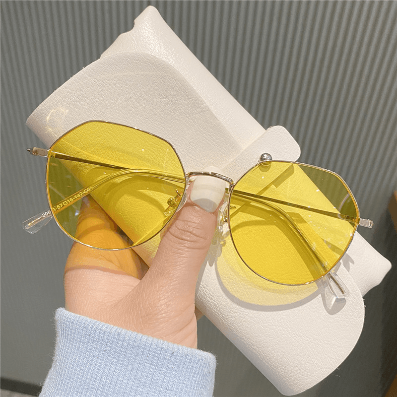 women's polygon gradient sunglasses - MRSLM