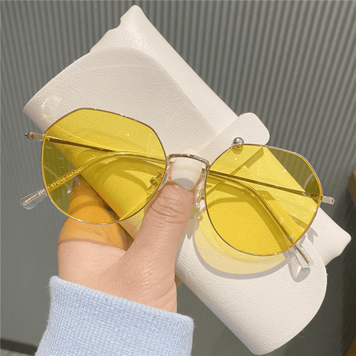 women's polygon gradient sunglasses - MRSLM