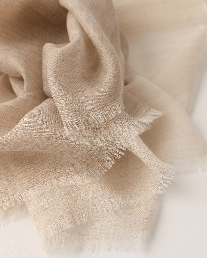 Gradient color matching long shawl, view 10 - MRSLM