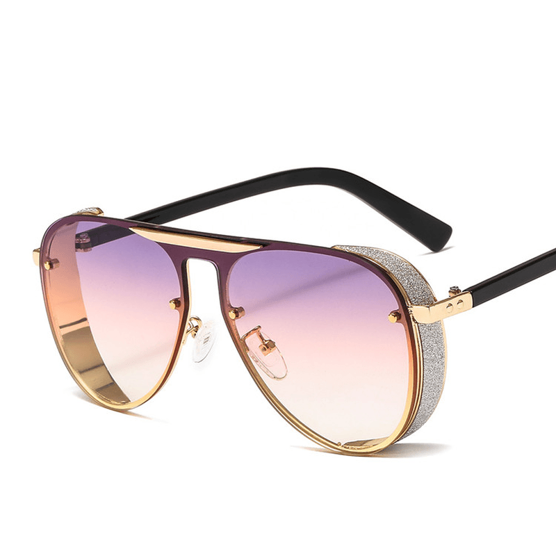 one-piece color sunglasses, view 5 - MRSLM