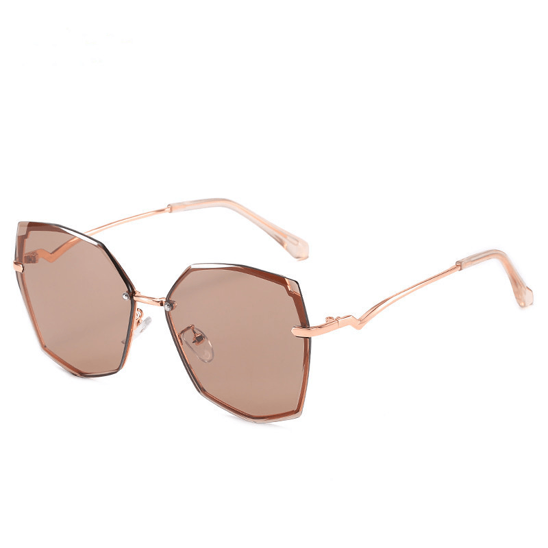 polygonal ocean lens sunglasses, view 4 - MRSLM