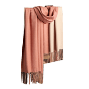 women's double-sided tassel scarf, view 12 - MRSLM