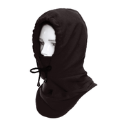 polar fleece cycling hood, view 2 - MRSLM