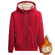 men's hooded zip cardigan jacket, view 5 - MRSLM