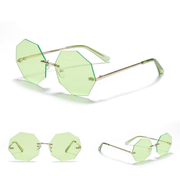 Women's polygonal sunglasses, view 11 - MRSLM