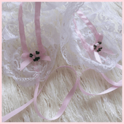 retro doll lace headband, view 4 - MRSLM