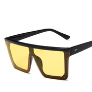 oversize round polarized sunglasses, view 10 - MRSLM