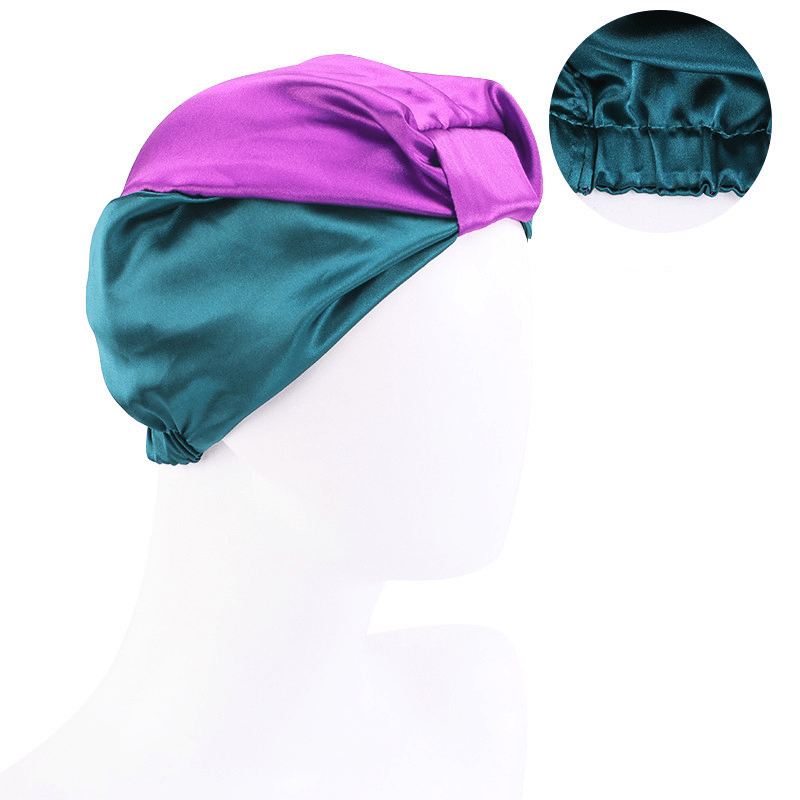 contrast knotted bandana hat, view 8 - MRSLM