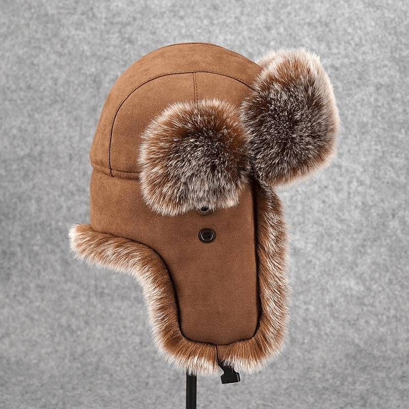 warm ear protection hat, view 4 - MRSLM