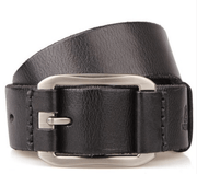 Men's leather pin buckle belt, view 3 - MRSLM