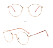 Irregular round metal frame glasses - MRSLM