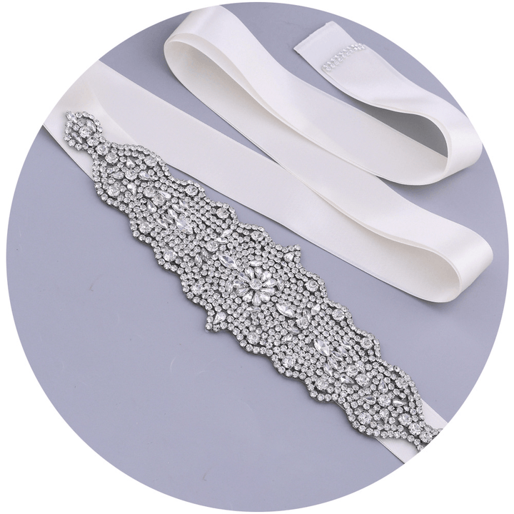 Bride Full Diamond Wide Belt - MRSLM