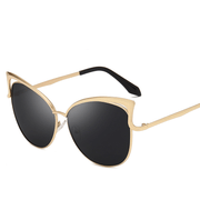 Women's colorful lens metal sunglasses - MRSLM