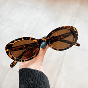 women's small frame oval sunglasses, view 12 - MRSLM