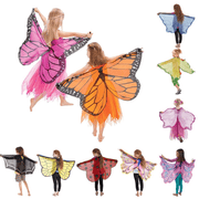 watercolor butterfly shawl - MRSLM