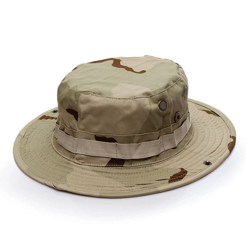 camouflage wide-brim hat, view 7 - MRSLM