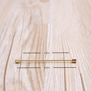 men's tie pin, view 15 - MRSLM