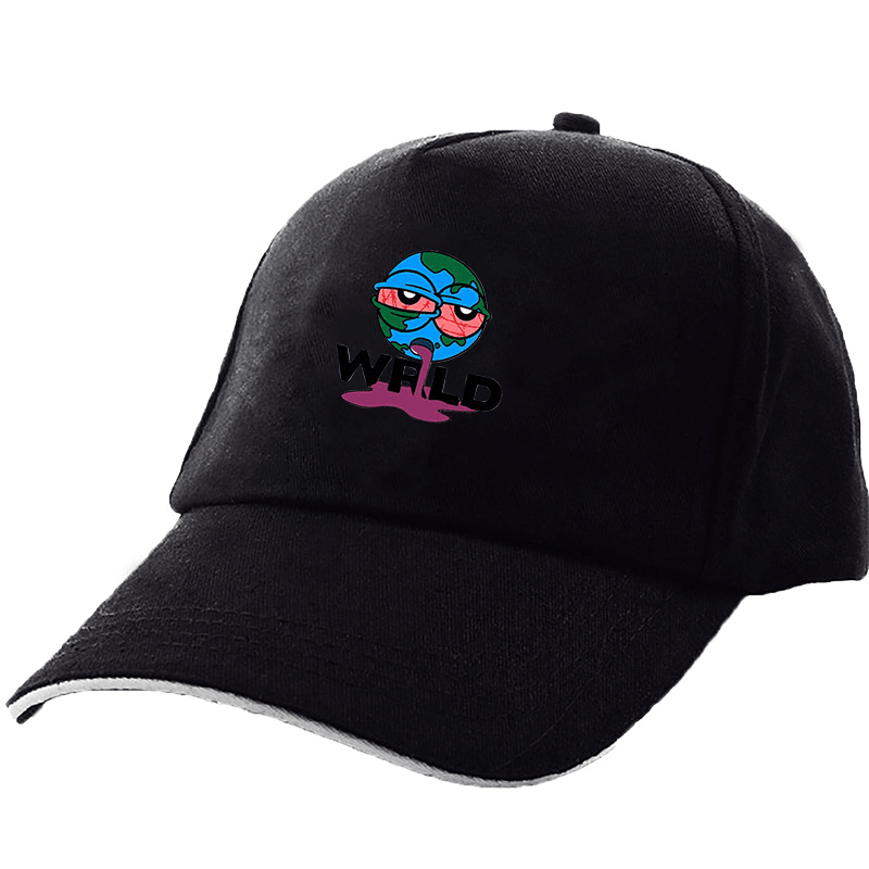 cotton baseball cap with embroidery, view 4 - MRSLM