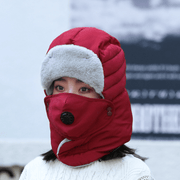 cold-proof cotton ear protection hat, view 2 - MRSLM