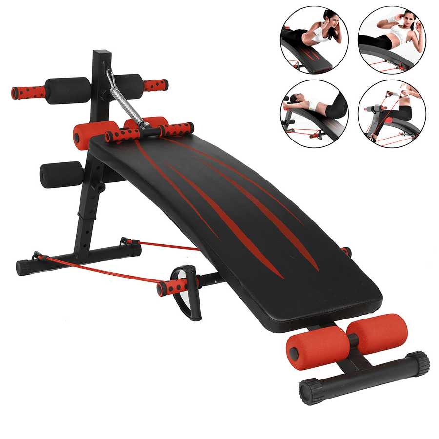 Abdominal Exercise Sit up Bench Multifunctional Folding Bodybuilding Fitness Equipment Home Gym - MRSLM