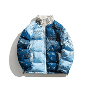 color matching loose padded jacket, view 5 - MRSLM