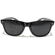 Children's black goggle eyeglasses, view 5 - MRSLM