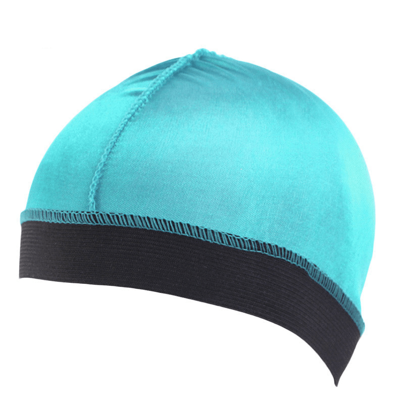 Faux silk night cap elastic headband, view 10 - MRSLM