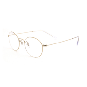 men's retro small-frame metal glasses, view 3 - MRSLM