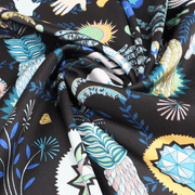 palm jungle small square scarf, view 4 - MRSLM