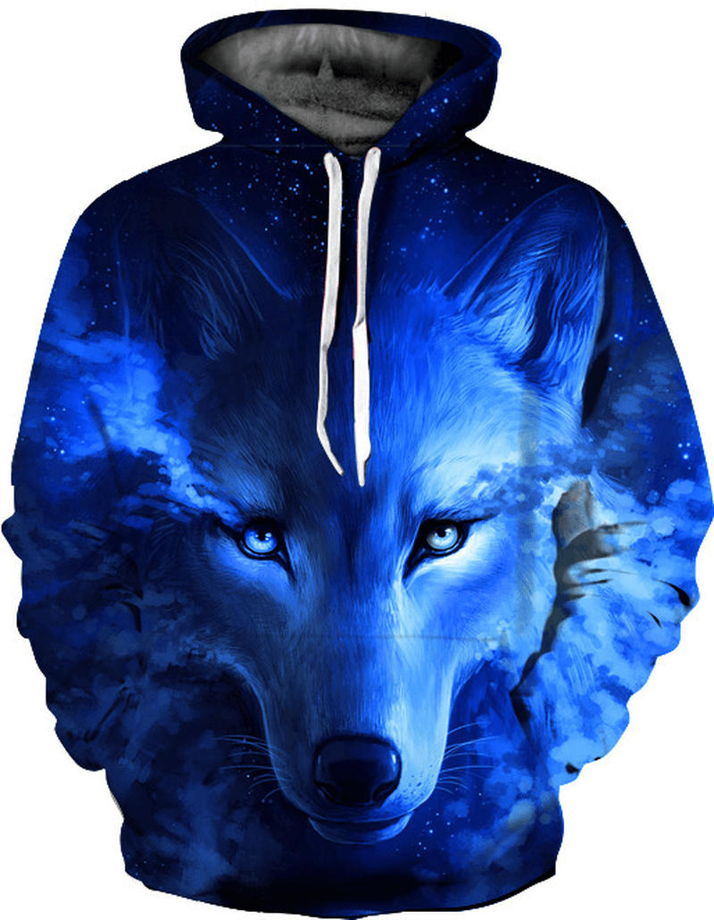 3D Digital Printing Men's Hoodie Sweater