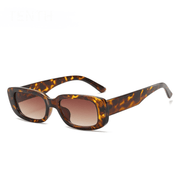 translucent thick frame sunglasses, view 5 - MRSLM