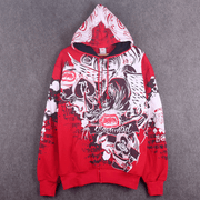 men's graffiti hooded sweatshirt, view 3 - MRSLM