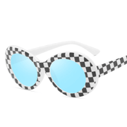 oval frame colorful sunglasses, view 7 - MRSLM