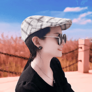 plaid peaked cap, view 9 - MRSLM