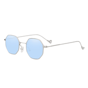 retro cat eye metal sunglasses, view 4 - MRSLM