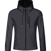 men's zip hooded jacket, view 4 - MRSLM