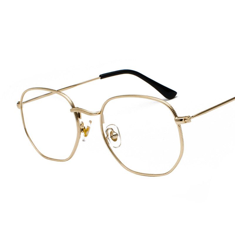 Irregular metal frame sunglasses, view 8 - MRSLM