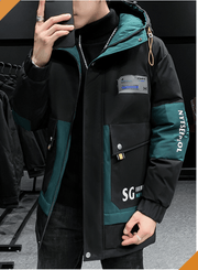 men's thick padded winter jacket, view 7 - MRSLM