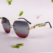 Planet-shaped rimless sunglasses, view 11 - MRSLM