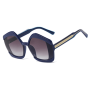 irregular large frame sunglasses, view 3 - MRSLM