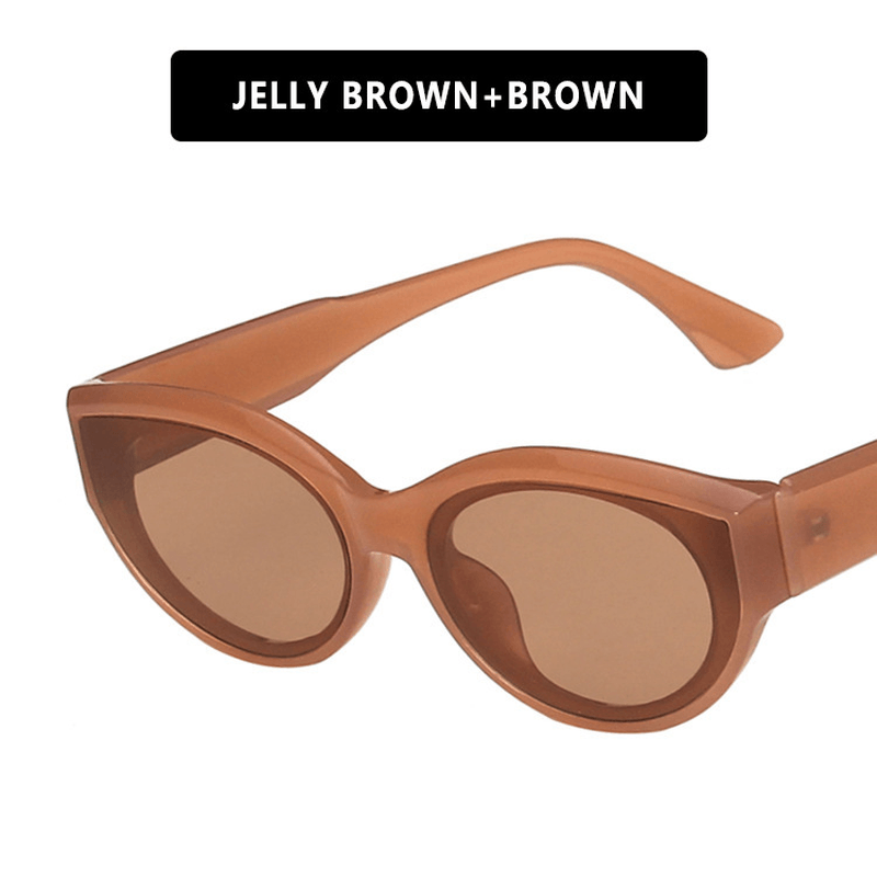 Women's retro oval sunglasses, view 10 - MRSLM
