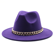 European and American Chain Accessories Woolen Hat Outdoor Sunshade - MRSLM
