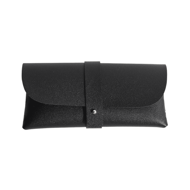 Soft faux leather glasses case, view 6 - MRSLM